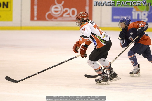 2014-11-22 Hockey Milano Rossoblu U14-Valpellice 0536